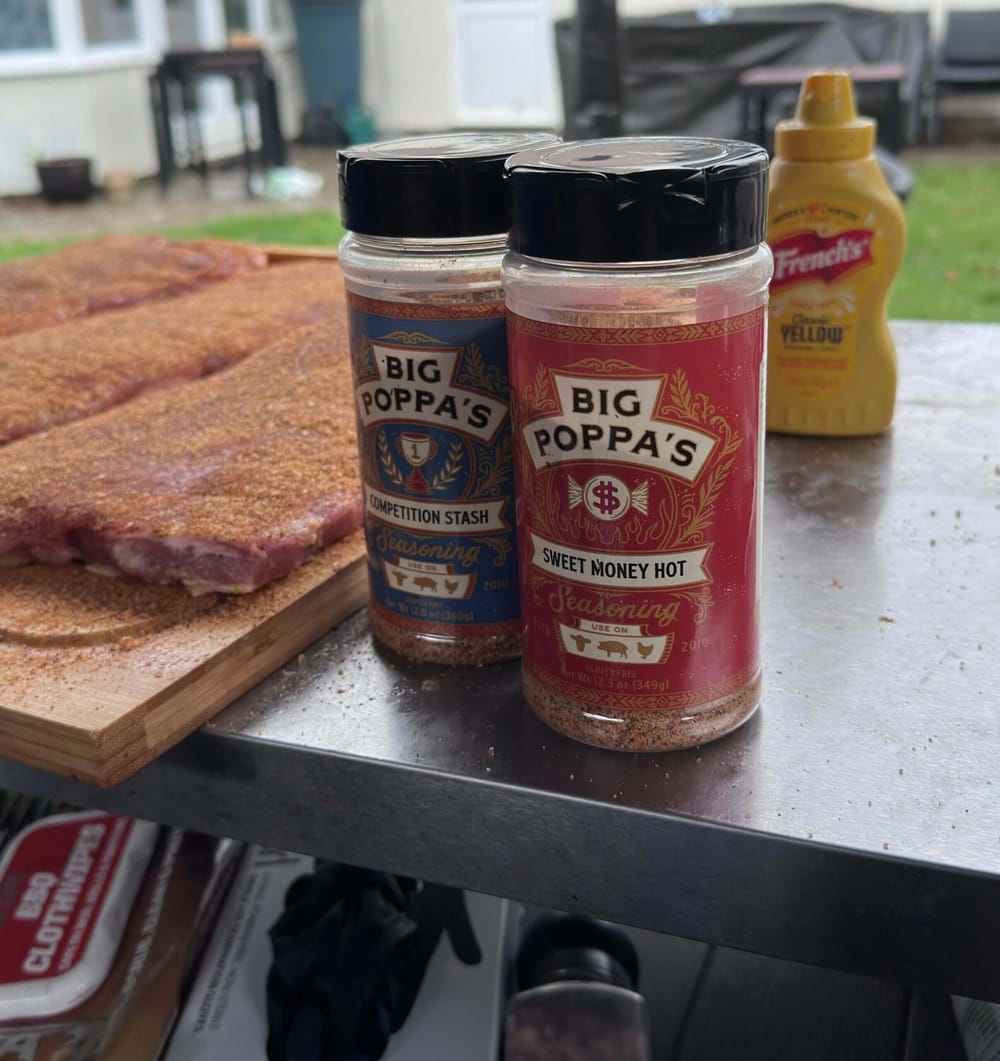 Rubs used on ribs