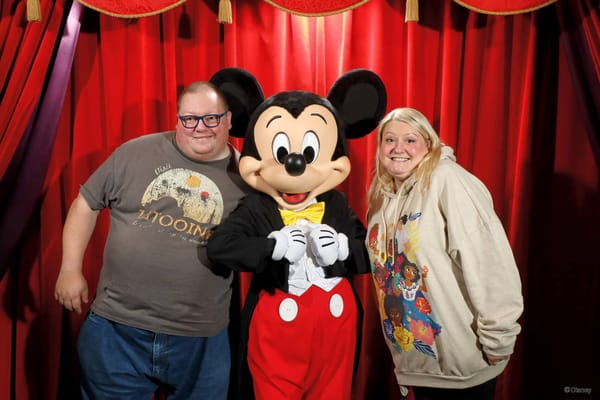Mickey Mouse with SParky & Mrs SParky
